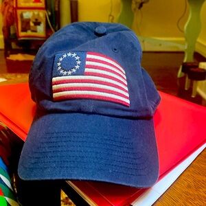 47Brand Navy Cap w/13 star USA flag patch. Excellent condition.